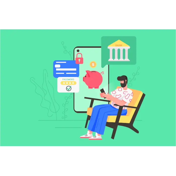 illustration d'un chatbot banque dans la relation client bancaire